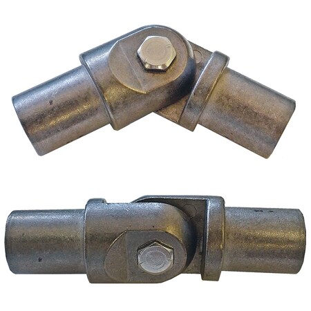 Stromberg Carlson 8525-BK Universal Exterior RV Ladder Hinged Connector Swivel Casting 8525-BK
